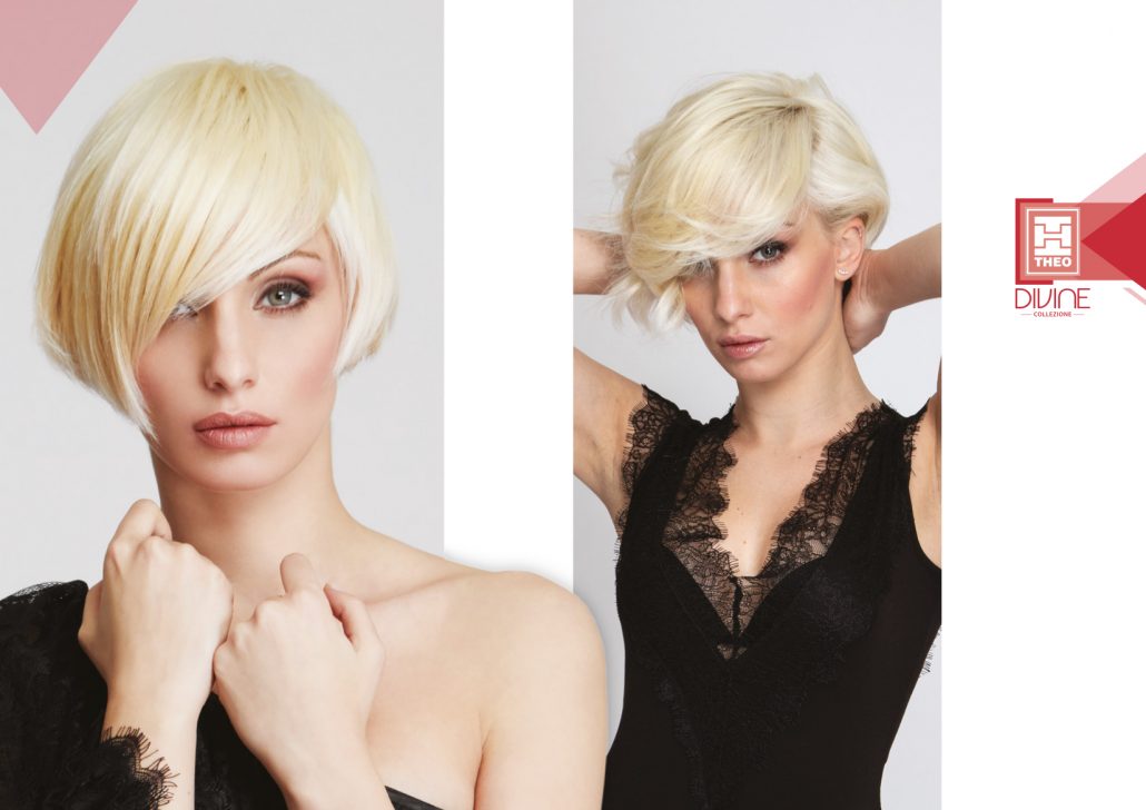 Amarcord: Butter blonde e taglio corto con linee precise, per una donna dinamica e sicura.  